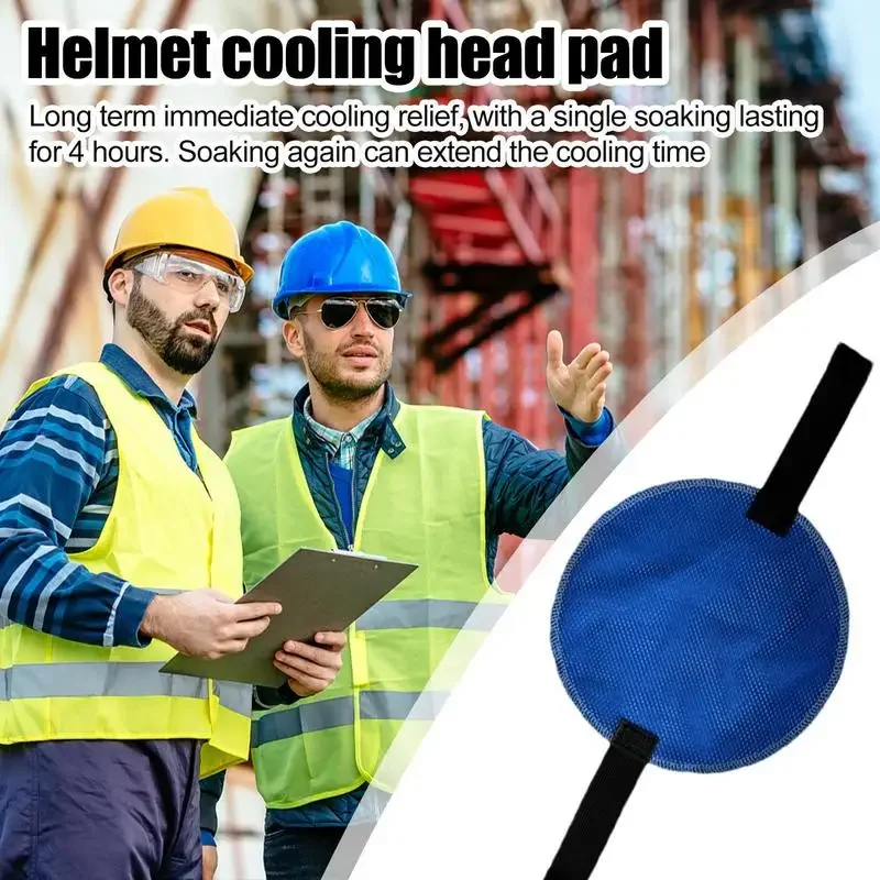 Cooling Hard Hat Pad Pad Insert for Hard Hat Interior Liner Washable and Detachable Pad for Safety Hat Cool Ventilation