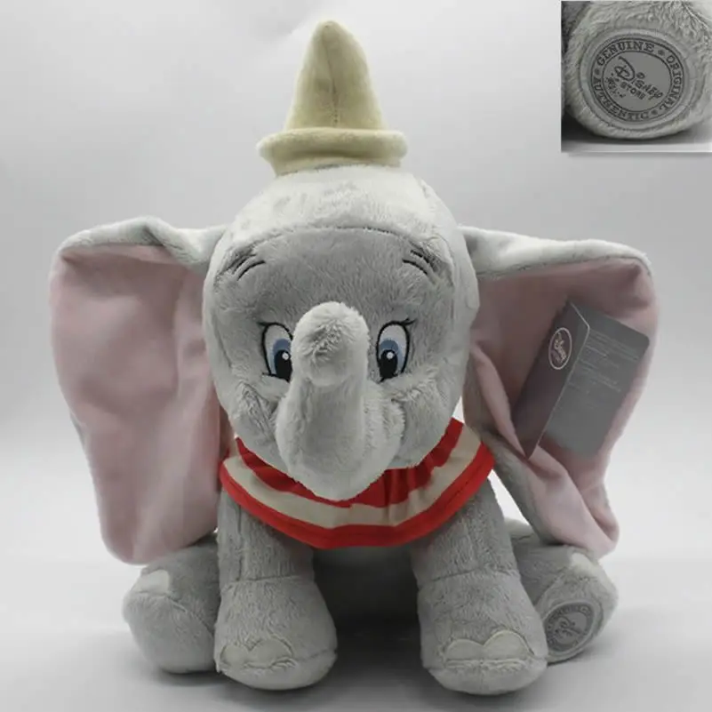 Disney plush toy Sitting 35cm Original Dumbo Elephant Plush Toys Stuffed Animals Good Soft Boy Doll for baby Gift