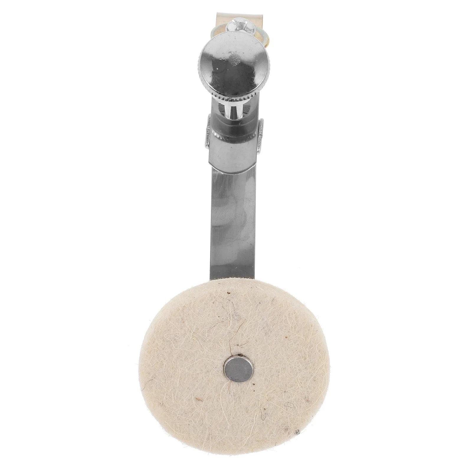 

Drum Muter Pad Durable Silver-Plated Iron Eliminates Overtones Noise Reduction Drum Accessory Pad for Drums Tone Control Damper