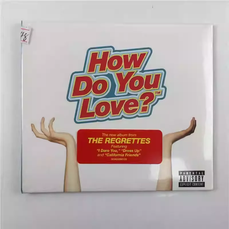 

Классический панк-рок/ривет-рок/поп-рок альбом The Regrettes, музыкальный CD, How Do You Love, выпущен 9 августа 2019 года, музыкальная пластинка.