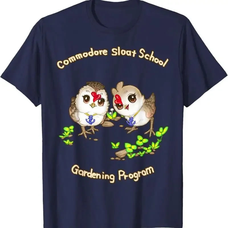 Commodore Sloat School Gardening Program T Shirt