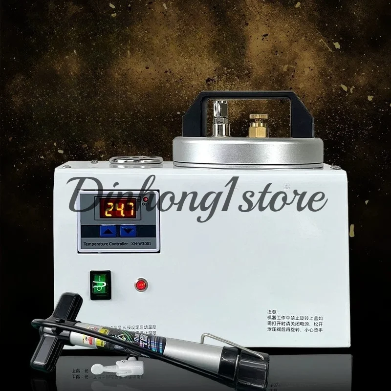 Dental Lab Automatic Polymerizer Portable Curing Pressure Pot Polymerizing Digital Display  Adsorption Silicon