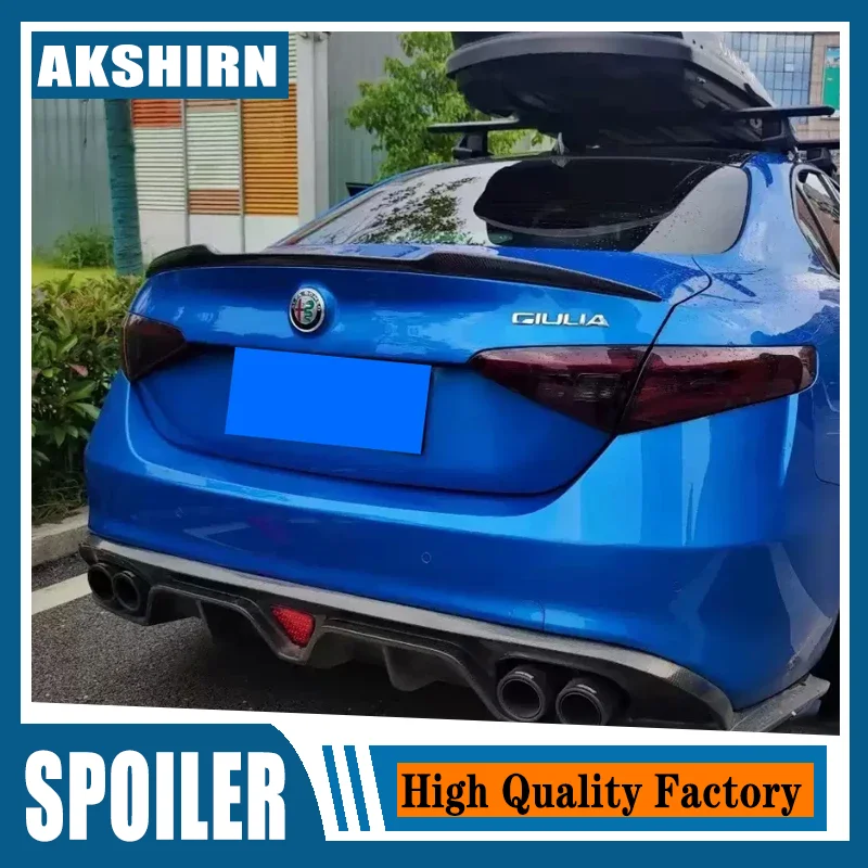 Für Alfa Romeo Giulia Limousine 2015 2016 2017–2023, hinterer Kofferraumdeckel, Spoilerflügel,