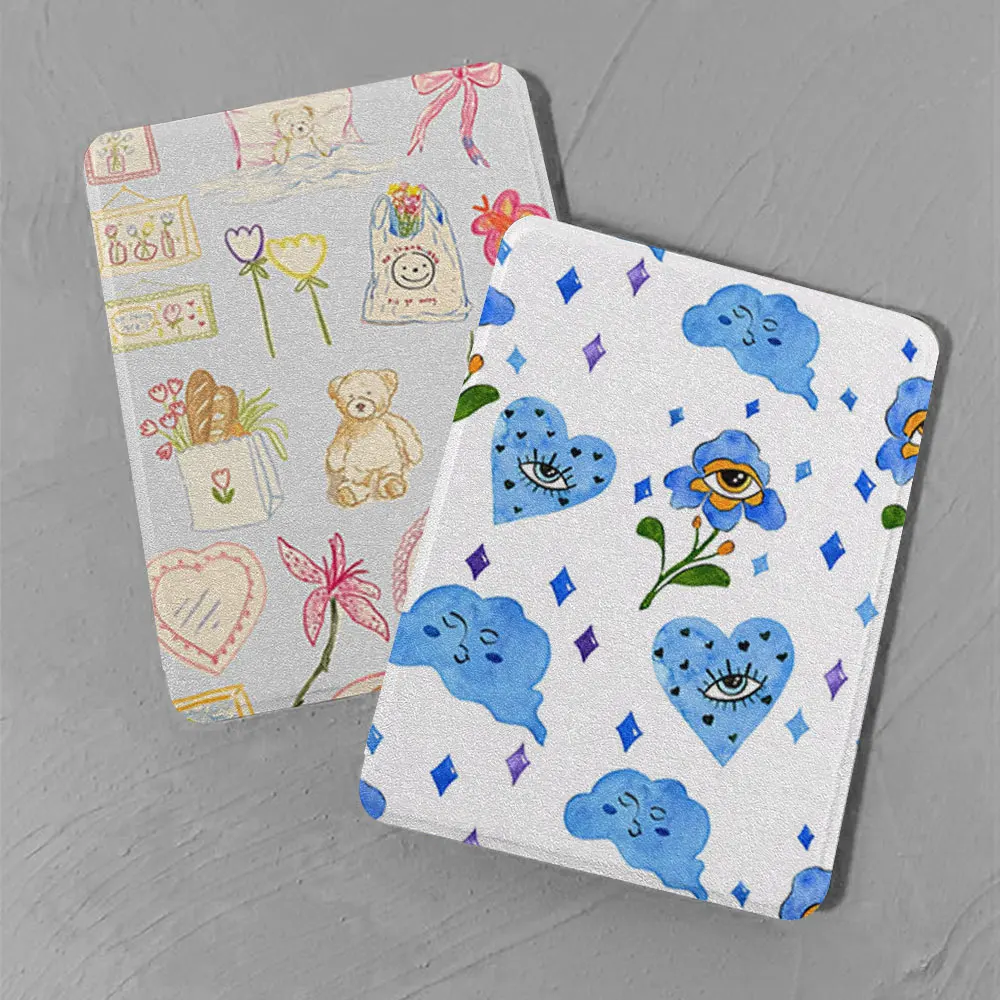 كيندل كيس بيبر وايت الجيل الثاني عشر 2024 2022 الجيل الحادي عشر الأساسي، أحجام مختلفة غير قابلة للتبديل، يرجى التحقق من الرمز