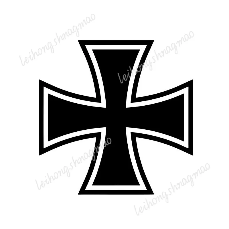 

Die Cutting for Iron Cross Car Stickers for Car Windows, Windshields, Bumper Decorative Accessories, Waterproof Vinyl Decals