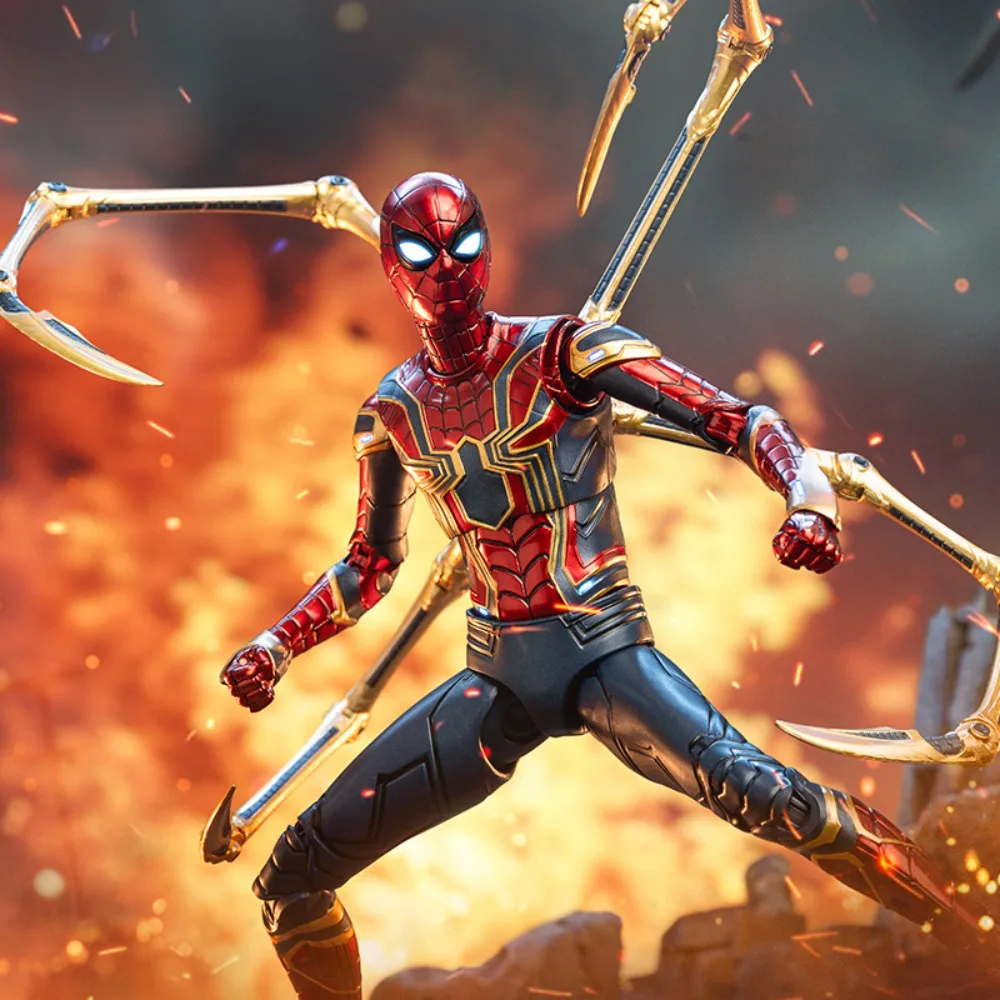 ของเล่น ZD ของแท้ ไอรอนสไปเดอร์แมน รุ่น 2.0 ฟิกเกอร์แอคชั่น โทนี่ สตาร์ค โมเดลหุ่นยนต์ ขยับได้ อนิเมะ อเวนเจอร์ส ของสะสม ของเล่นเด็กผู้ชาย ของขวัญ