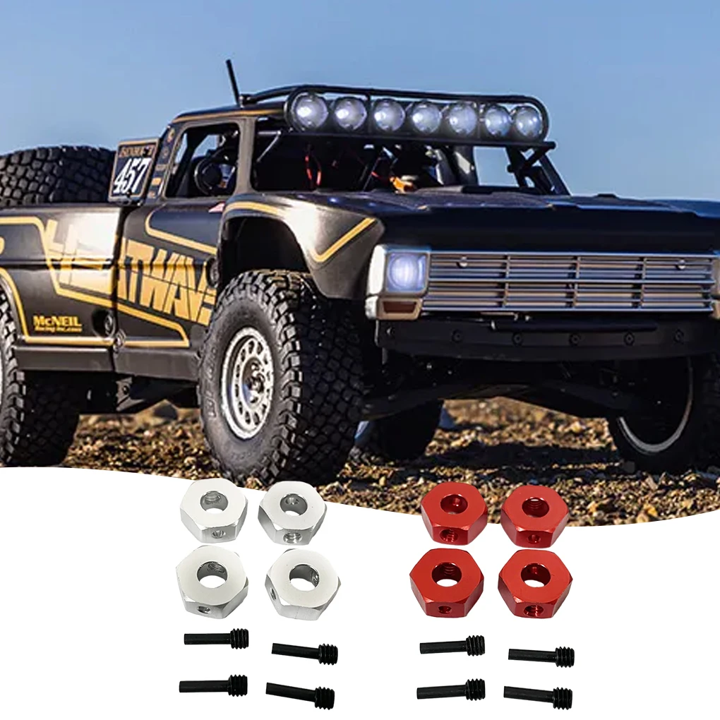 Rc losi baja red用メタル六角ピンセット、軽量、4wd、1/10 rc