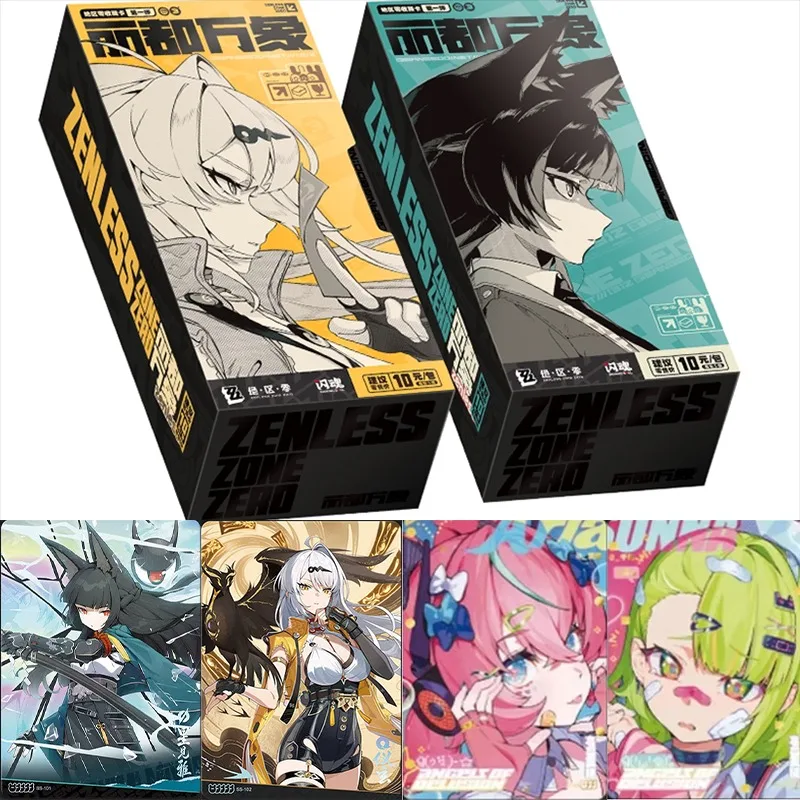 Tarjetas Coleccionables Shining Soul Zenless Zone Zero Vol.1 Lidu Phenix, Tarjetas de Juego de Anime, Tarjetas Coleccionables Raras, Regalo de Juguete