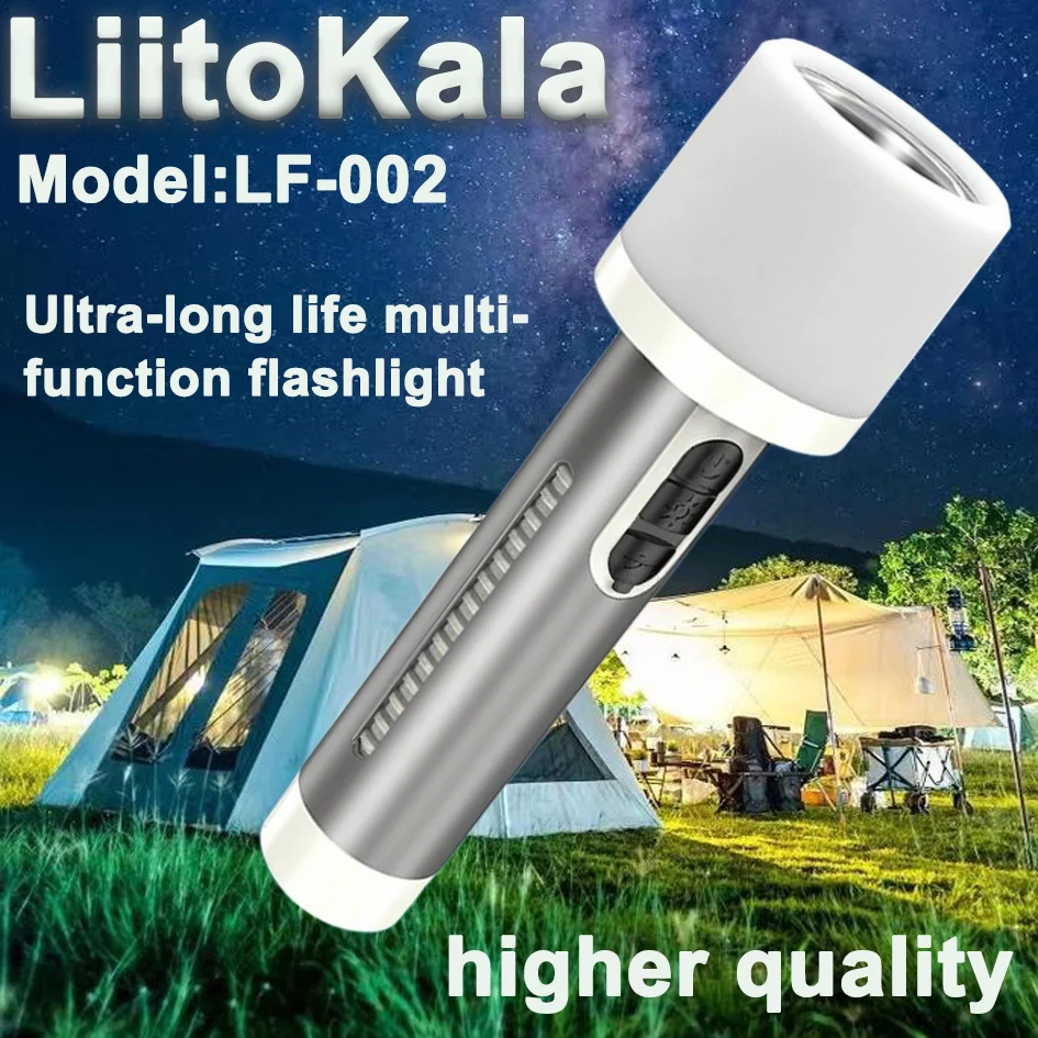 

LiitoKala LF-002 Multi-Function Flashlight