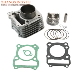 Motorcycle 62mm 150cc EN125 GZ125 Big Bore Cylinder Kit For Suzuki EN GZ Marauder 125 125cc Upgrade To 150cc