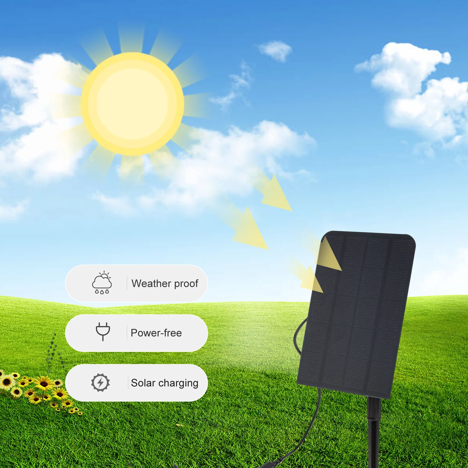 

1 Set Solar Oxygen Pump For Fish Tank, Portable Aquarium Aerator For Pond Outdoor Use, Fish Tank Accessory, Garden Water Feature