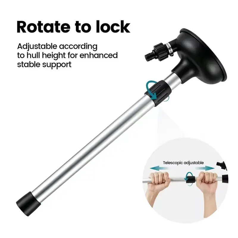 【Top Sale !!】Flusher For Inboard Motor Boat Engines With Adjustable Pole Large Suction Cup For Hull Intake
