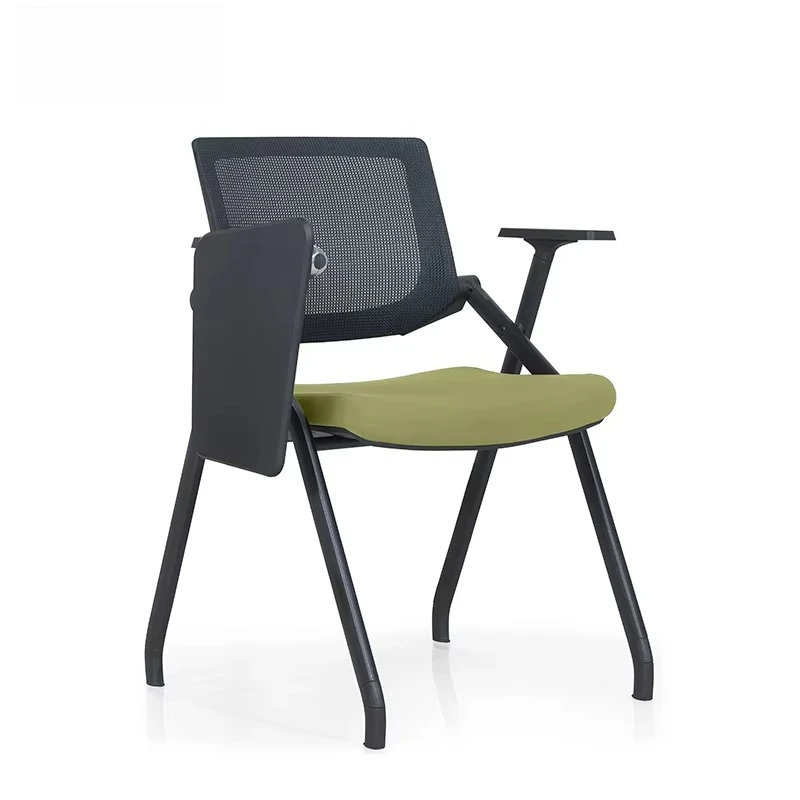 

Modern Visitor Conference Hall Office Folding Training Chair with Writing Board