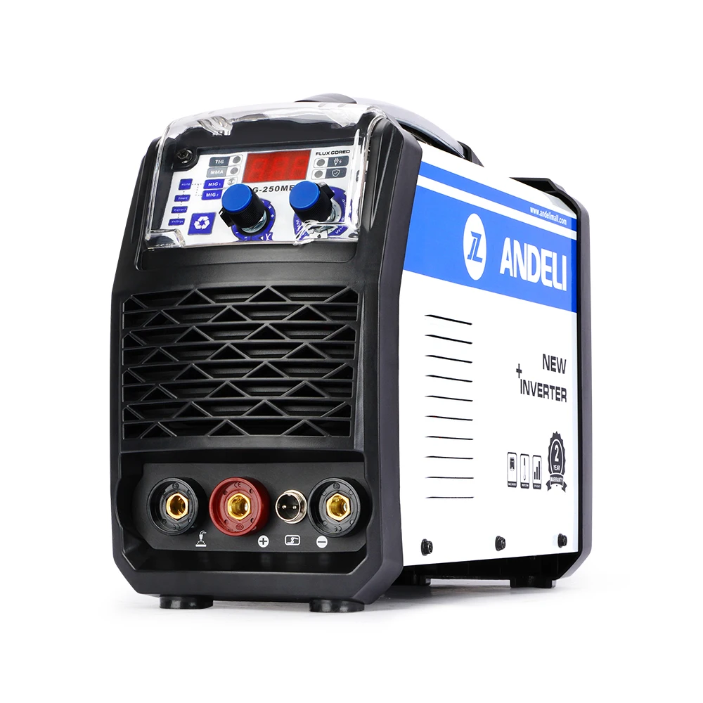 

ANDELI 110V/220V LED MIG-250 LIFT TIG MMA MIG Gasless MIG Welding Machine Welder Manufacturer