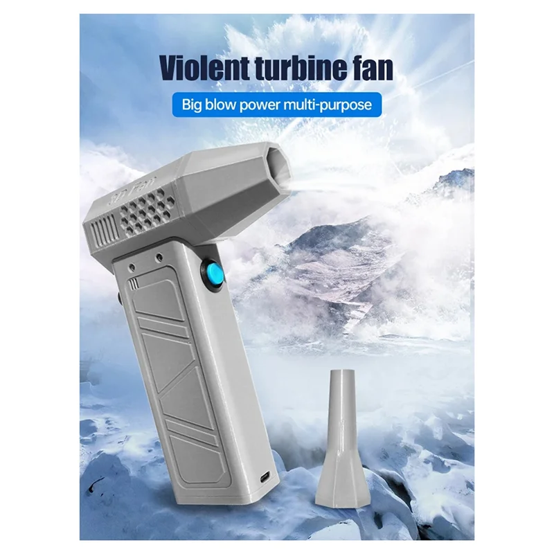 فلاش تريند منفاخ قوي عالي السرعة مروحة نفاثة توربو 140000   RPM سرعة الرياح 52M/S مروحة تربو محرك بدون فرش ضربة عنيفة