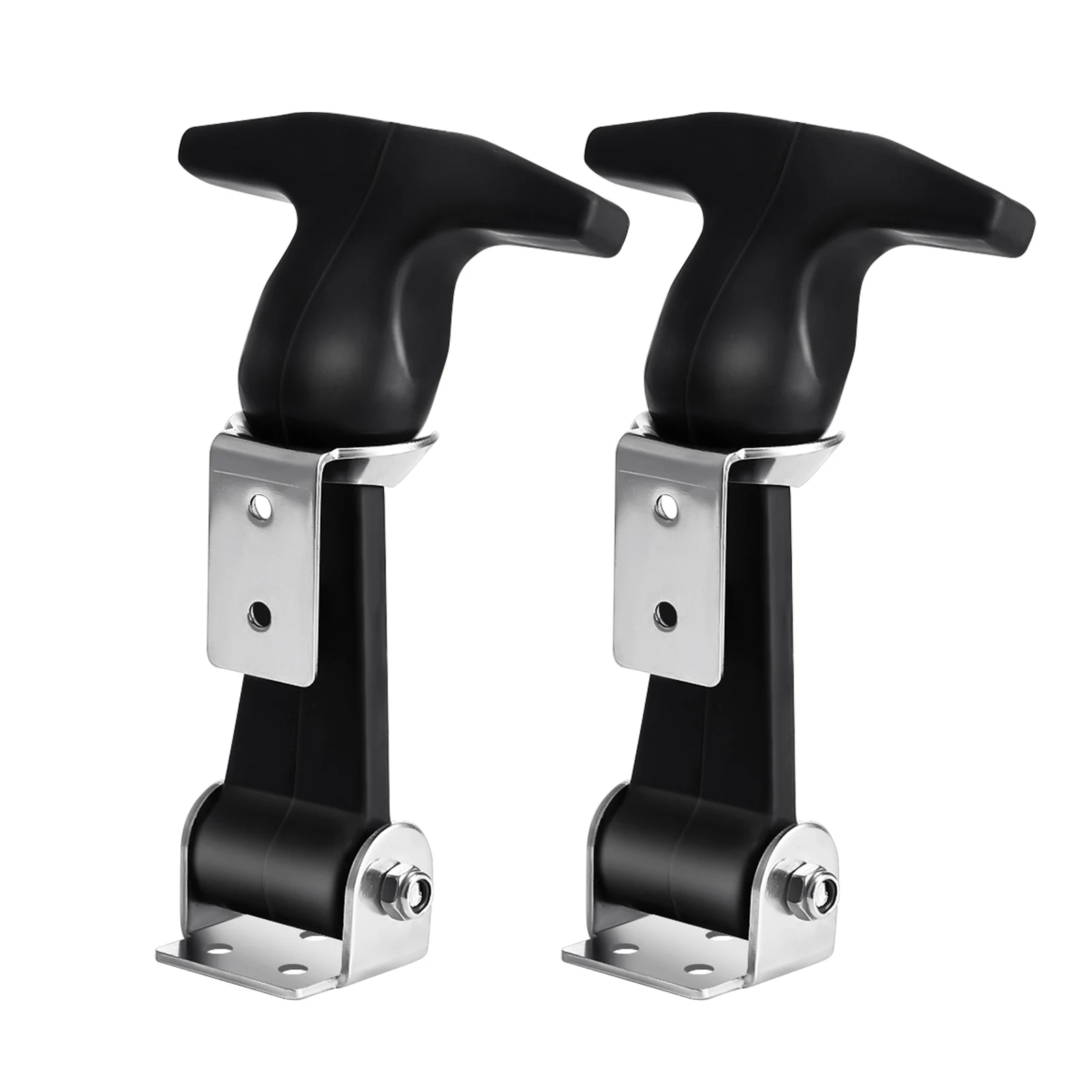 

Stainless Steel Draw Latch Heavy Duty T Handle Cabinet Latches Tool Box Latch DoorLatch Weatherproof Vibration Absorbing Durable