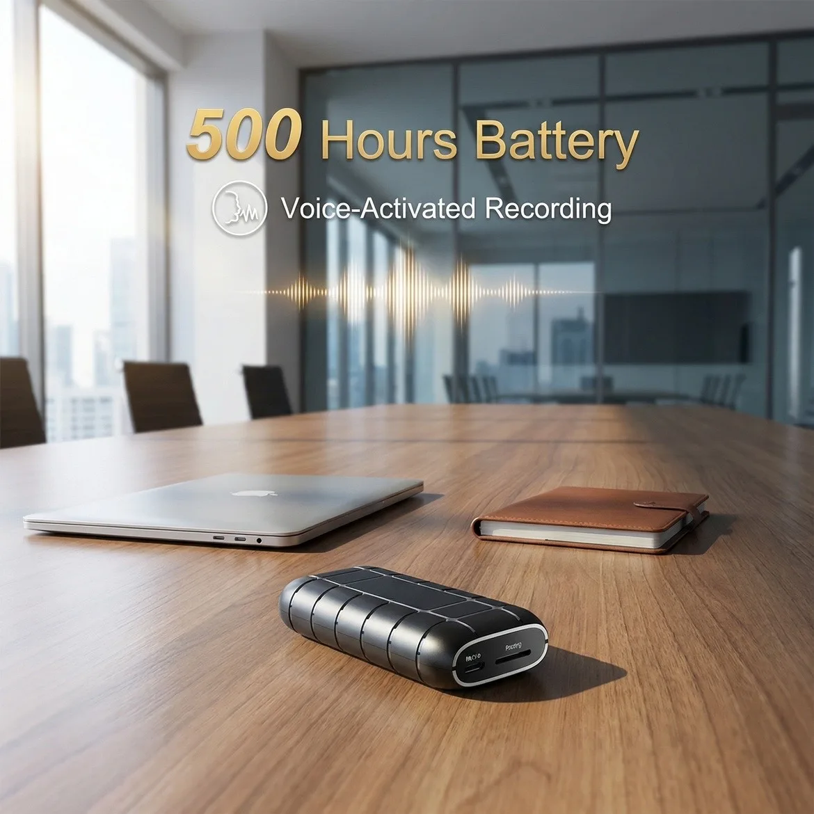 

Mini voice activated recorder 500hours digital recording device professional sound dictaphone Listening audio micro record small