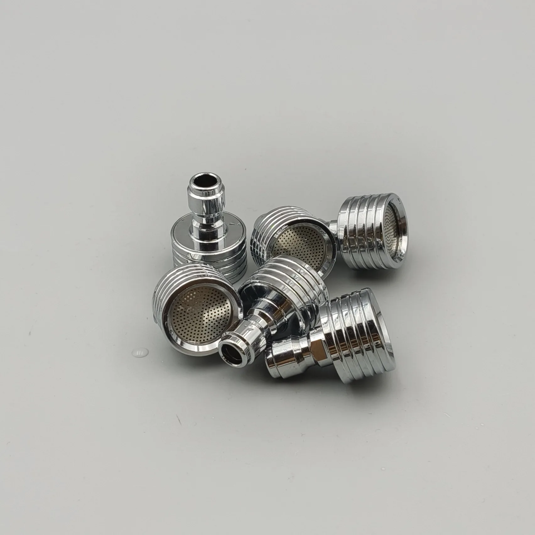 High Pressure Water Gun Nozzle Stainless Steel Small Shower Blades Car Cleaning Kit 1/4 Quick Connect Wash Garden Sprayer
