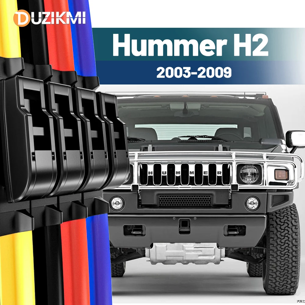 

Для Hummer Hummer H2 2003-2009 2004 2005 2006 2007 2008 2 шт. щетки стеклоочистителя переднего стекла красный синий