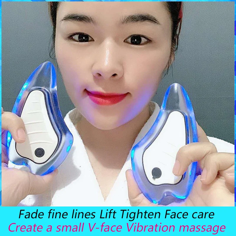 

Electric Facial Beauty Device, Create a small V-face, vibration massage, fade fine lines, lift tighten, Face care, USB ML-040