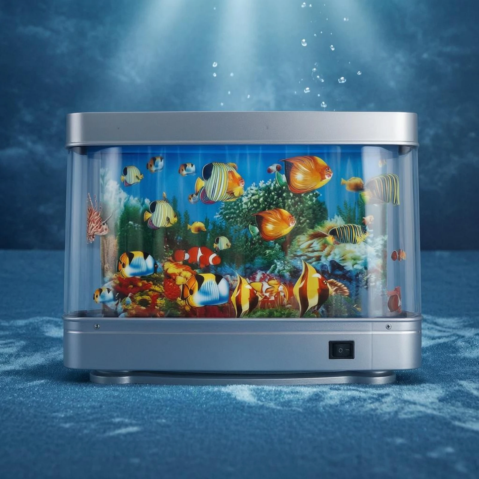 Desktop Aquatic Lamp LED Aquarium Lamp Home Decoration Realistic Design Easy to Set Up