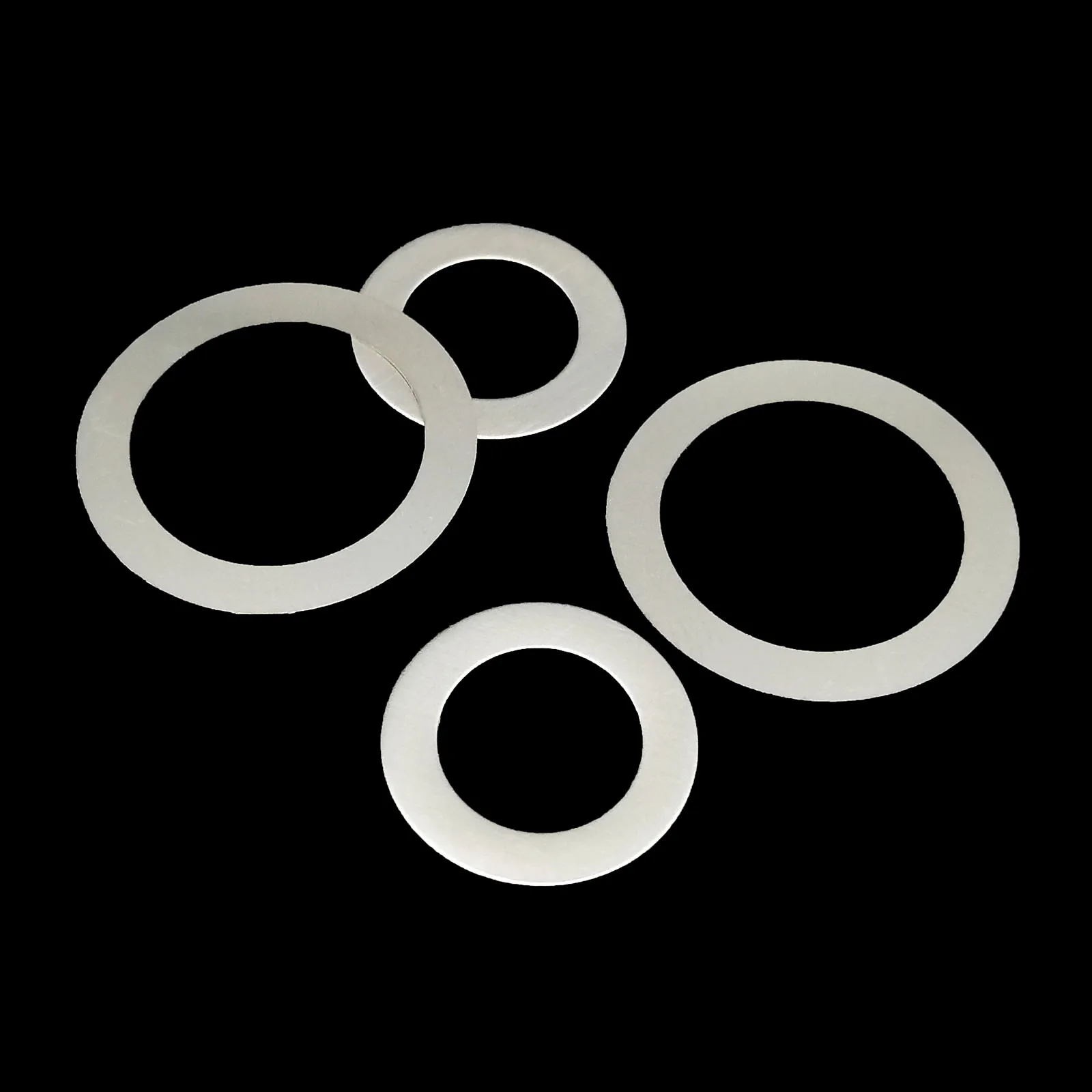 500/1200pcs M3 M4 M5 M6 M8 0.1 0.2 0.3mm 304 Stainless Steel Ultra Thin Flat Washer Plain Ultrathin Adjusting Shim Set Kit Box image 5