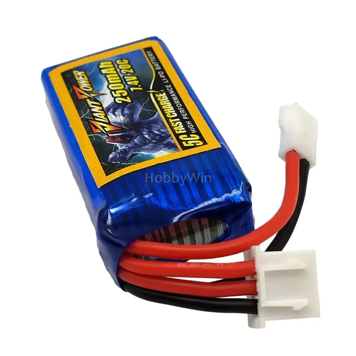 7.4V 2S 250mAh 20C batteria LiPO mx2.0-2P spina adatta per Micro SCT Rally 1/24 RC Short Course Truck