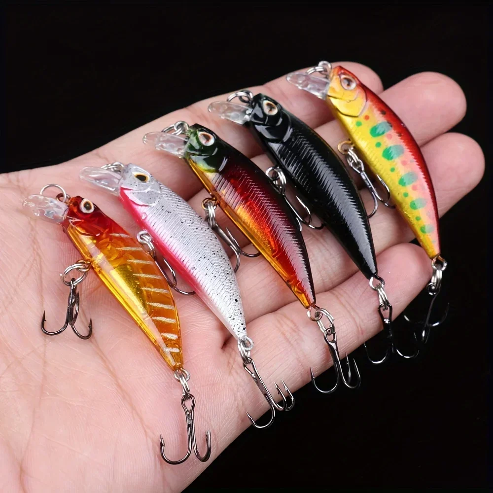 5 stücke 58MM 5,1G Mini Japan Modell Sinking Minnow Angeln Lockt Jerkbaits Peche Künstliche Köder Wobbler Köder für forelle Bass Karpfen