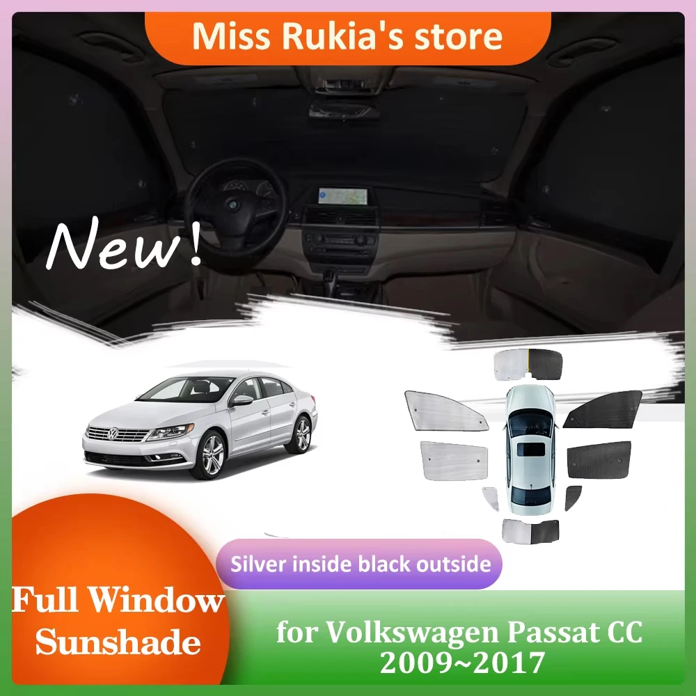 

Car Sunshades for Volkswagen VW Passat CC 2009~2017 Roof Side Windows Sun Visor Windshield Curtain Sunroof Pad Cover Accessories