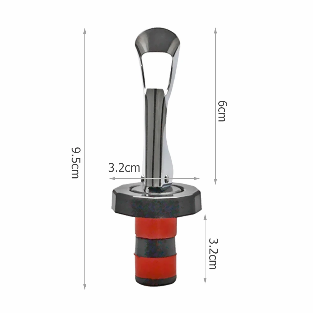 1-8 قطعة الصحافة النبيذ سدادة فراغ مختومة المكونات زجاجة النبيذ سدادة الشمبانيا الضغط السدادة الحافظ التوقف قبعات أدوات المطبخ