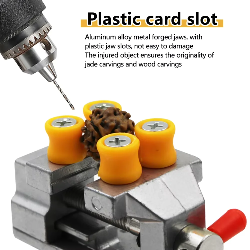 360 ° Mini Torno de Bancada - Woodworking Front Vise avaliação e preço