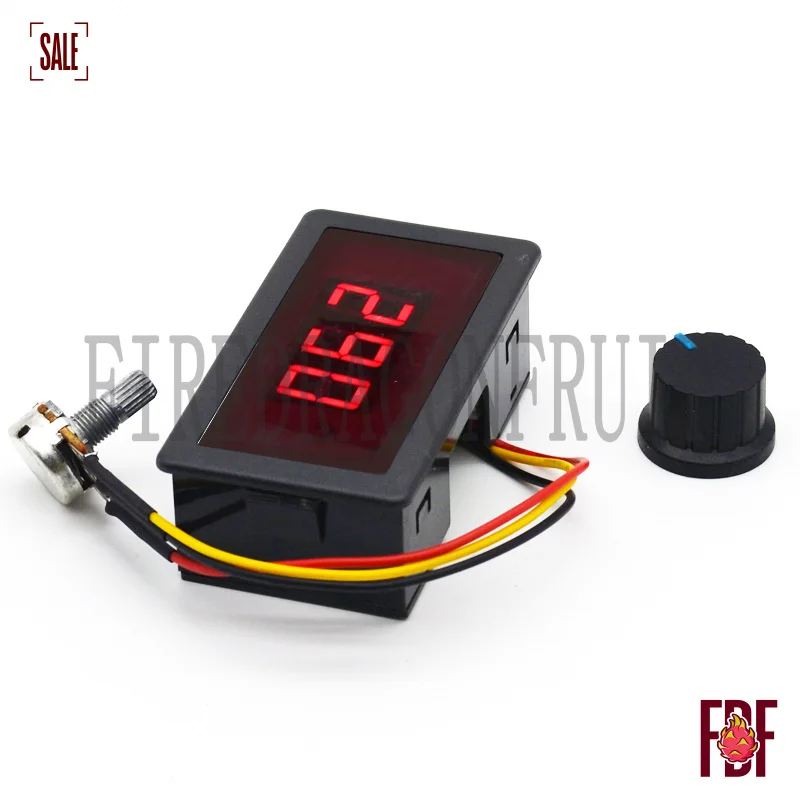 

Регулятор скорости PWM 12В 24В 30А, цифровой дисплей, для вентиляторов, дрелей, насосов