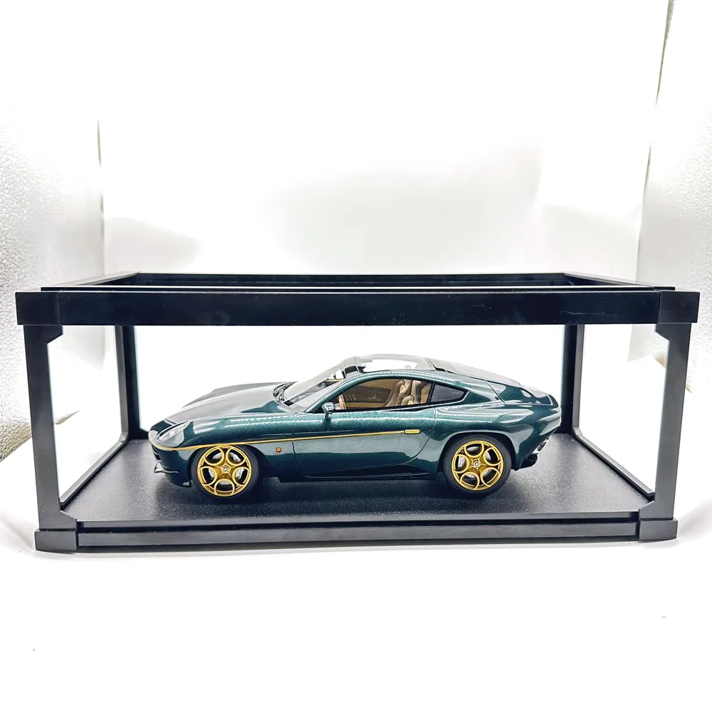 

Cult Models! 1/18 Scale Resin Model Car Touring Disco Volante 2013 Green Metallic Birthday Collection Gift Toy Scene Matching