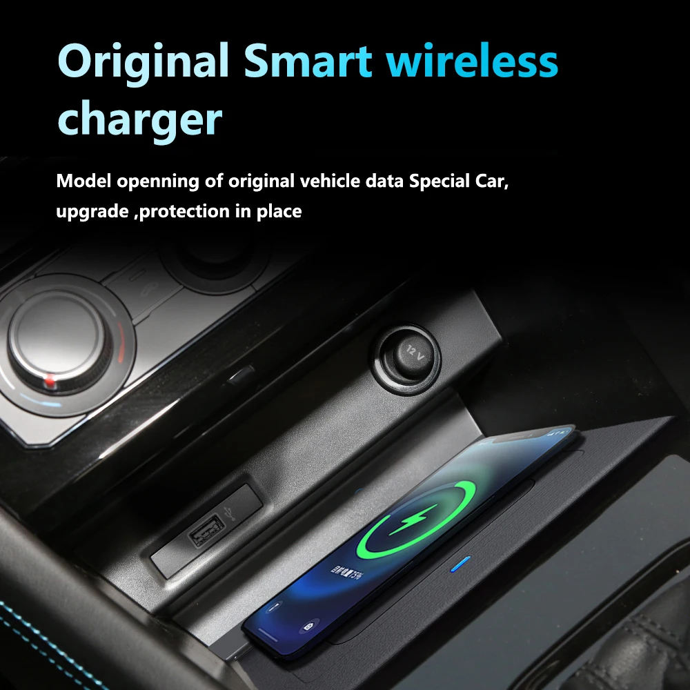 For Volkswagen Jetta VS5 2022 Quick QI Car Wireless Charger Fast Charging Intelligent Infrared Mobile Phone Dashboard