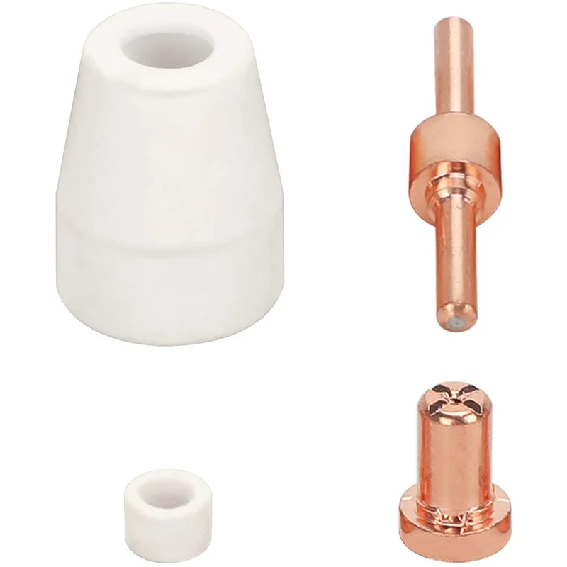 

GTBL 140Pcs Plasma Cutting Consumables For Cutting Torch PT31 Plasma Cutter Cutting Torch Consumables
