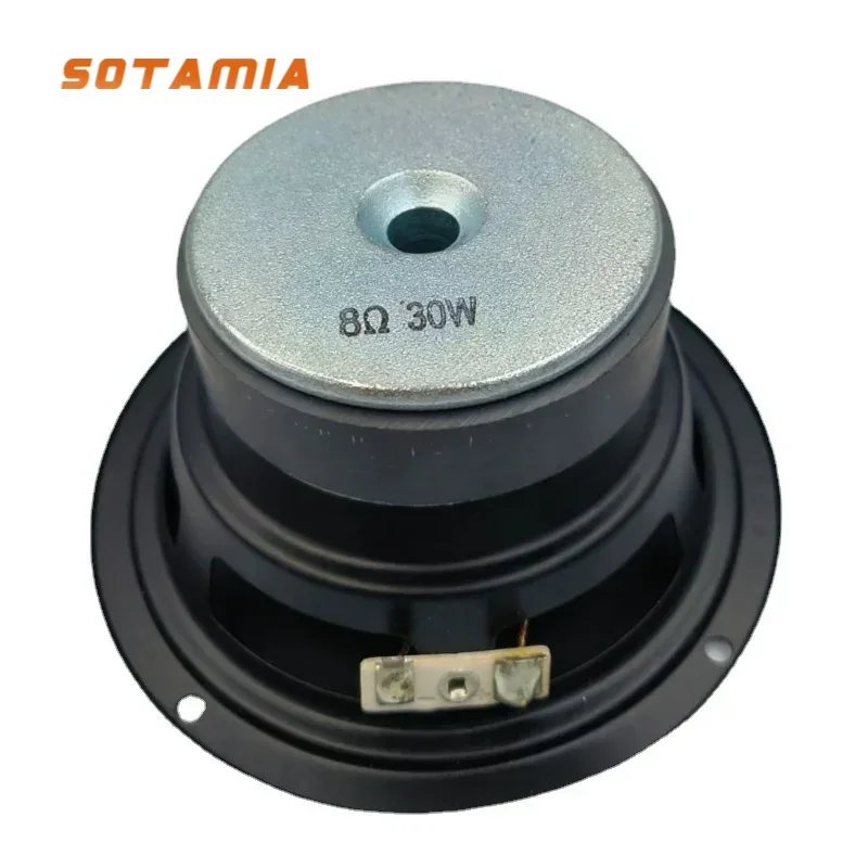 

SOTAMIA 4.5 Inch 30W Woofer Speaker 4.8 Ohm 25 Core Super Bass for DIY Home Music Bluetooth Subwoofer