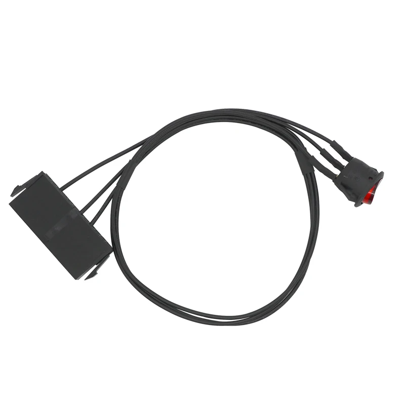 55cm kabel miedziany cyna do lutowania 24-Pin kobieta ATX PSU moc PC dostaw startowy Tester uruchomić sweter z ON/OFF przełącznik