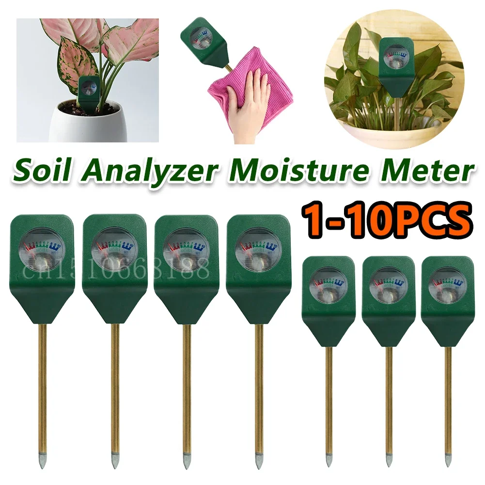 Mini Portable Hygrometer Tester Soil Moisture Meter Garden Plant Water Analyzer Home Flower Potted Soil Moisture Sensor Detector