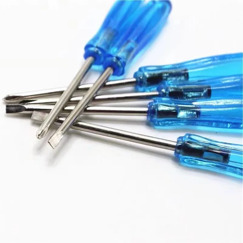 【Clearance sale】100%New 6PCS 2.0*65MM Slotted Cross Screwdriver Household Screwdriver Bits For Mobile Phone Clock Maintenance