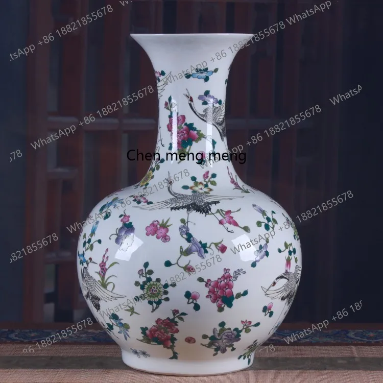 Commercio all'ingrosso di ornamenti per vasi in ceramica, artigianato in ceramica per vasi di melone invernali luminosi smaltati