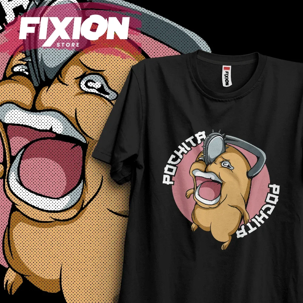 

Chainsawman D4 – Pochita MemeAnime T Shirt Manga Gift For Anime Lover All Size Cotton