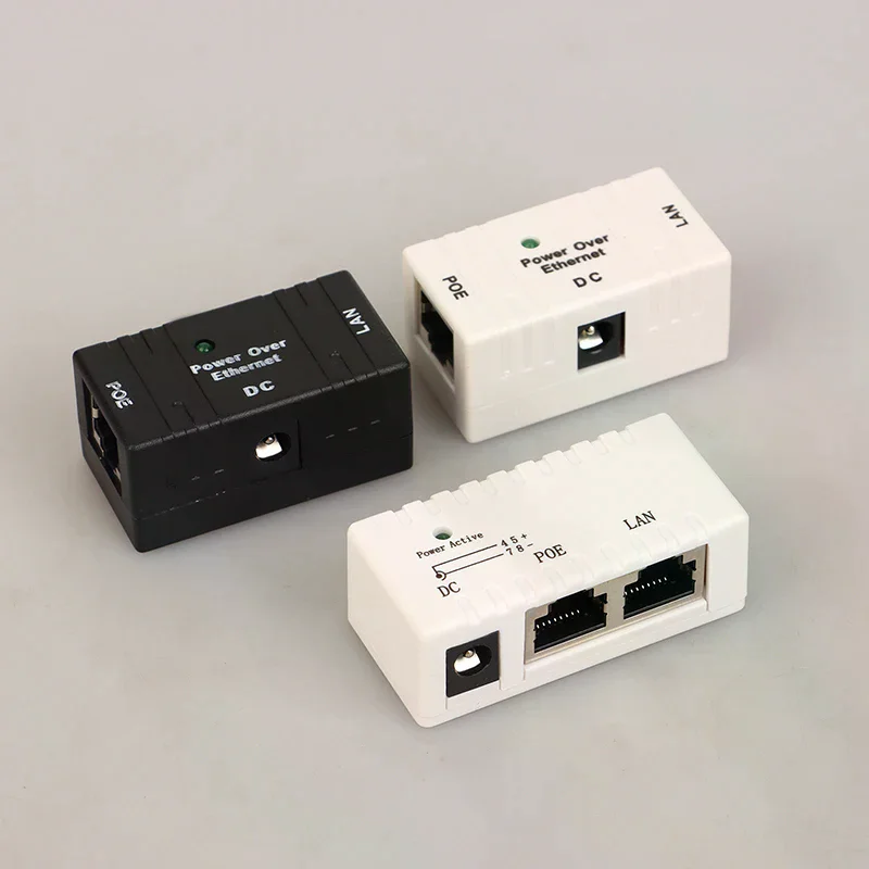 IP Camera POE Power Splitter | 10/100Mbps 5V-48V/2A Injector Module for DIY Accessories