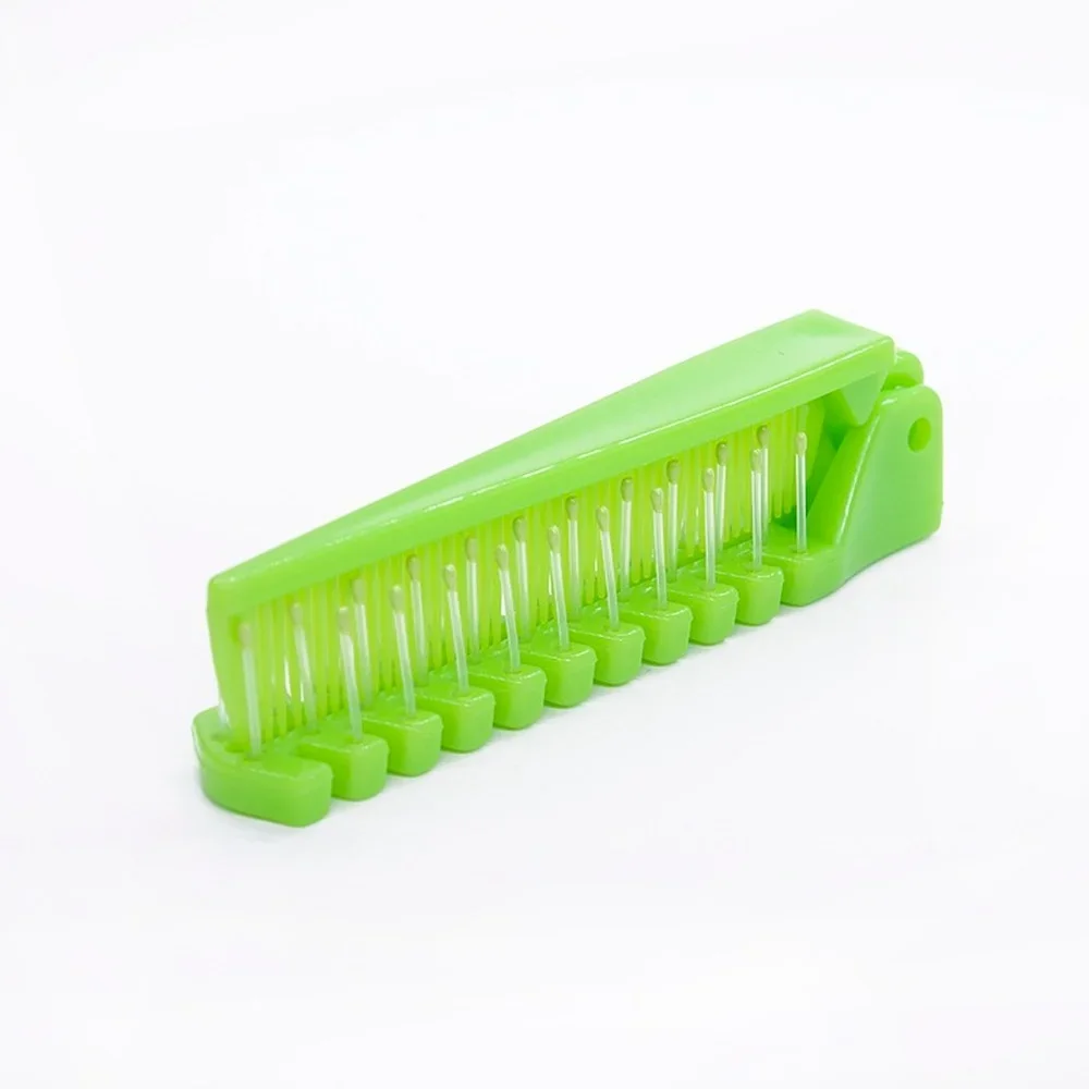 1pc Portable Travel Hair Comb Detangling Hair Brush Foldable Hair Brushes Massage Comb Anti-Static Combs Styling Tools