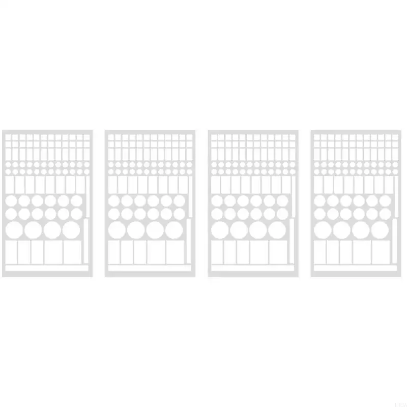 L43A 4 Sheets Light Blocking Sticker For LED Indicators On AC Computer Screens Adhesive Blackouts Dimming Patches Covers