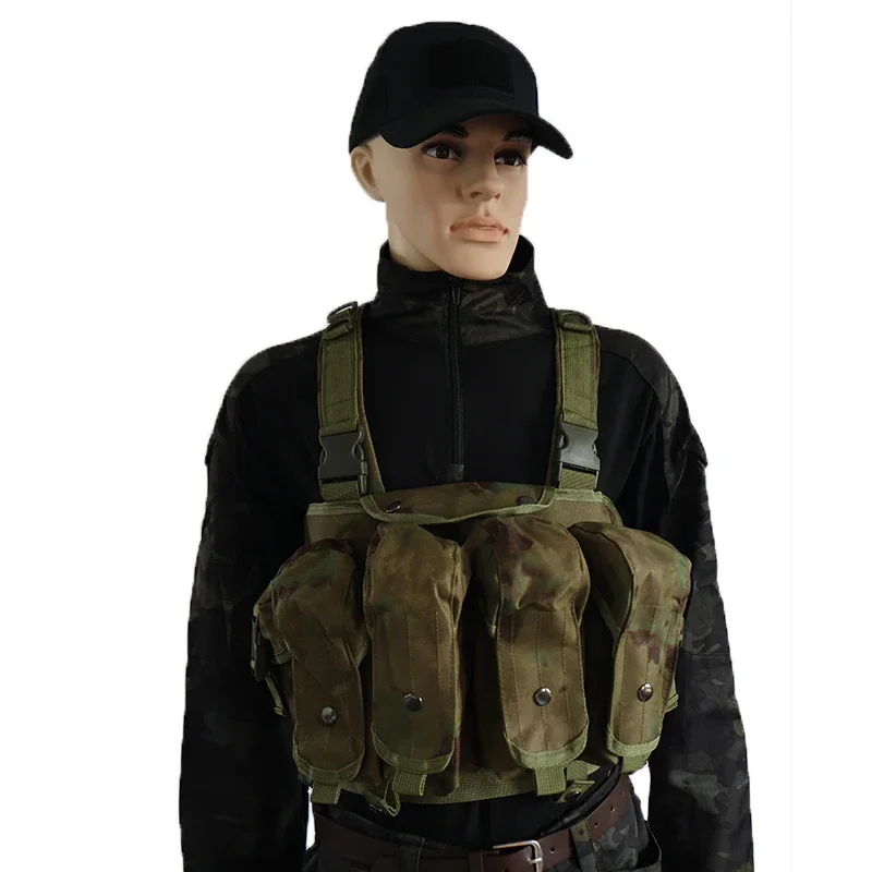 

Камуфляжный жилет FG atacs AK, тактический нейлоновый нагрудный жилет, система Molle, подсумок для журналов, страйкбольная охотничья одежда, жилет, аксессуары, снаряжение