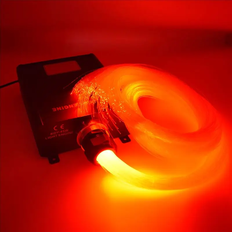 Supper Brightness 45W 90W RGB LED Fiber Optic Light Engine For Starry Sky Optical Fiber Cable Ceiling Lighting