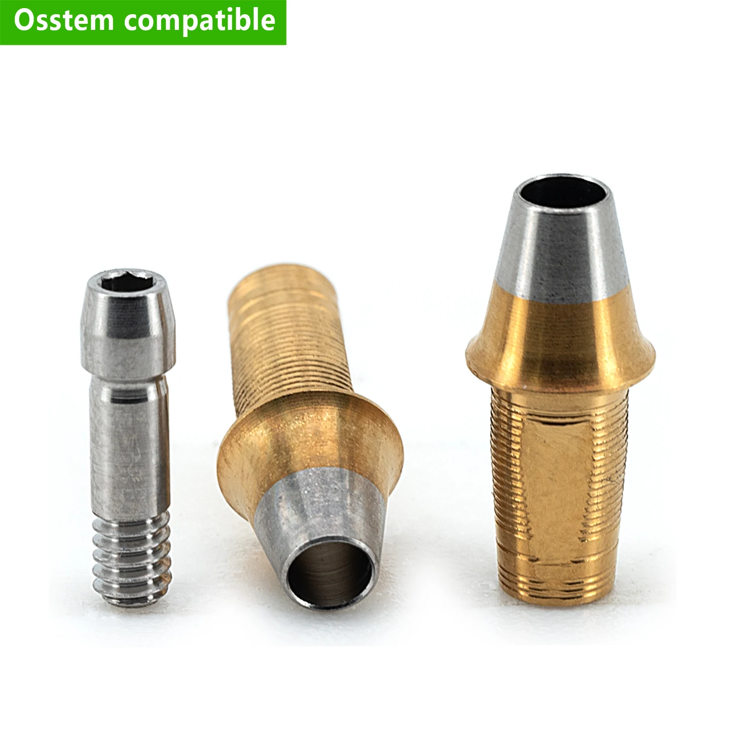 

Grade 5 TC4ELI Titanium Base for Osstem GEO Tibase Abutment Accessory for Dental Lab CAD CAM OEM ODM Factory Direct Fast Shippin