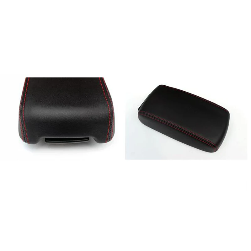 Funda de cuero de microfibra personalizada para reposabrazos central Mitsubishi ASX AAB041