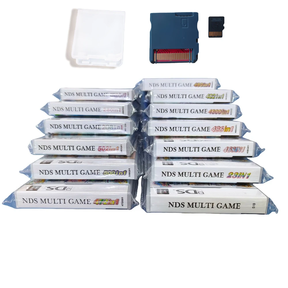 Scheda per videogiochi di alta qualità Multi giochi Compilazione 4300 in1 DS NDS 3DS 3DS NDSL Cartuccia di gioco Lettore portatile (scheda R4)