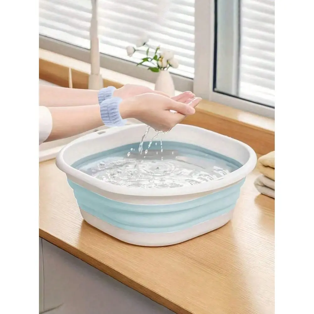 Folding Sink, Sink, Vegetable Basin, Easy To Clean, Lightweight And Easy To Store, Suitable For Home, Dormitory And Outdoor Cam